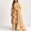 FilleFashion_Product_1_Full_Studio Floral Printed Cotton Suit Set with Embroidered Neckline & Dupatta